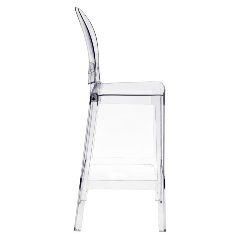 Stołek barowy Viki transparentny 75cm Stołek barowy Viki transparentny 75cm