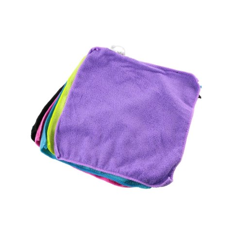 Zestaw 5 ścierek z mikrofibry 30x28cm kolorowe Zestaw 5 ścierek z mikrofibry 30x28cm kolorowe