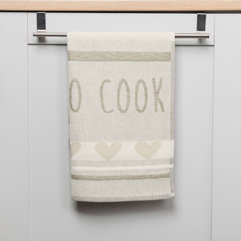 COOK Ścierka kuchenna, rozmiar 50x70cm, kolor beżowy 001 (1szt)