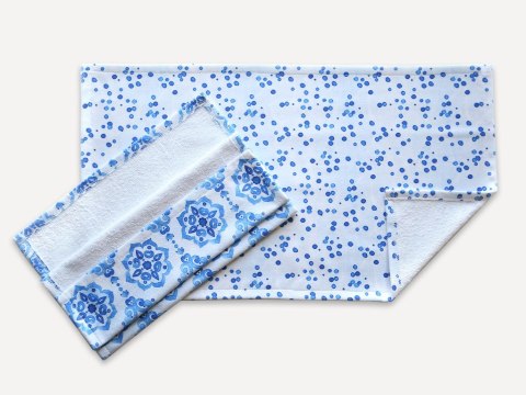 Komplet ścierek kuchennych MS HOME/2x38x60/OCEAN BLUE Komplet ścierek kuchennych MS HOME/2x38x60/OCEAN BLUE