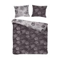 Pościel bawełniana FLORY ANTHRACITE/160x200 COTTONLOVE JACQUARD Pościel bawełniana FLORY ANTHRACITE/160x200 COTTONLOVE JACQUARD