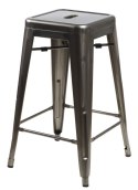 Hoker Paris 66cm metaliczny inspirowany Tolix Hoker Paris 66cm metaliczny inspirowany Tolix