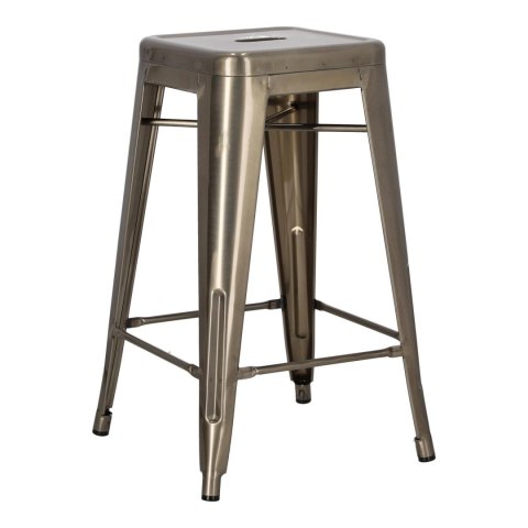 Hoker Paris 66cm metaliczny inspirowany Tolix Hoker Paris 66cm metaliczny inspirowany Tolix