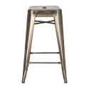 Hoker Paris 66cm metaliczny inspirowany Tolix Hoker Paris 66cm metaliczny inspirowany Tolix