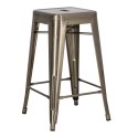 Hoker Paris 66cm metaliczny inspirowany Tolix Hoker Paris 66cm metaliczny inspirowany Tolix