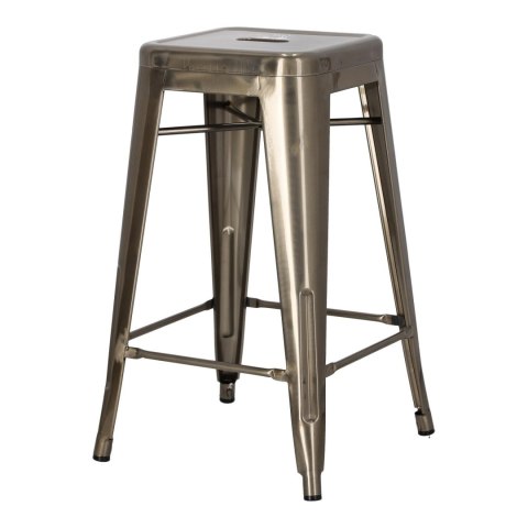 Hoker Paris 66cm metaliczny inspirowany Tolix Hoker Paris 66cm metaliczny inspirowany Tolix