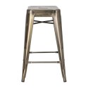 Hoker Paris 66cm metaliczny inspirowany Tolix Hoker Paris 66cm metaliczny inspirowany Tolix