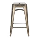 Hoker Paris 66cm metaliczny inspirowany Tolix Hoker Paris 66cm metaliczny inspirowany Tolix