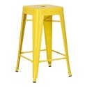 Hoker Paris 66cm żółty inspirowany Tolix Hoker Paris 66cm żółty inspirowany Tolix