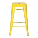 Hoker Paris 66cm żółty inspirowany Tolix Hoker Paris 66cm żółty inspirowany Tolix