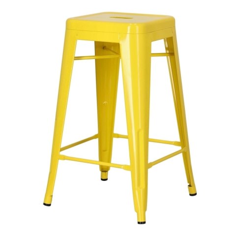 Hoker Paris 66cm żółty inspirowany Tolix Hoker Paris 66cm żółty inspirowany Tolix