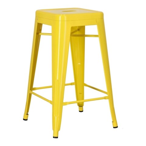 Hoker Paris 66cm żółty inspirowany Tolix Hoker Paris 66cm żółty inspirowany Tolix