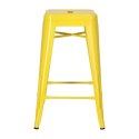 Hoker Paris 66cm żółty inspirowany Tolix Hoker Paris 66cm żółty inspirowany Tolix