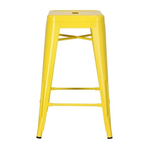 Hoker Paris 66cm żółty inspirowany Tolix Hoker Paris 66cm żółty inspirowany Tolix