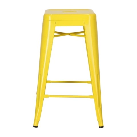 Hoker Paris 66cm żółty inspirowany Tolix Hoker Paris 66cm żółty inspirowany Tolix