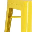 Hoker Paris 66cm żółty inspirowany Tolix Hoker Paris 66cm żółty inspirowany Tolix