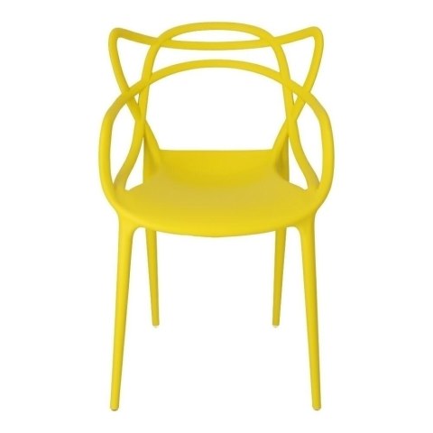 Krzesło Lexi żółte insp. Master chair Krzesło Lexi żółte insp. Master chair