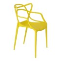 Krzesło Lexi żółte insp. Master chair Krzesło Lexi żółte insp. Master chair