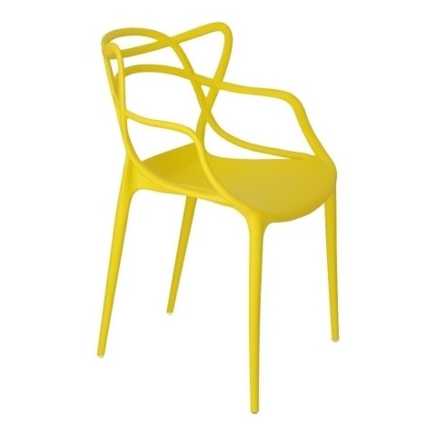 Krzesło Lexi żółte insp. Master chair Krzesło Lexi żółte insp. Master chair