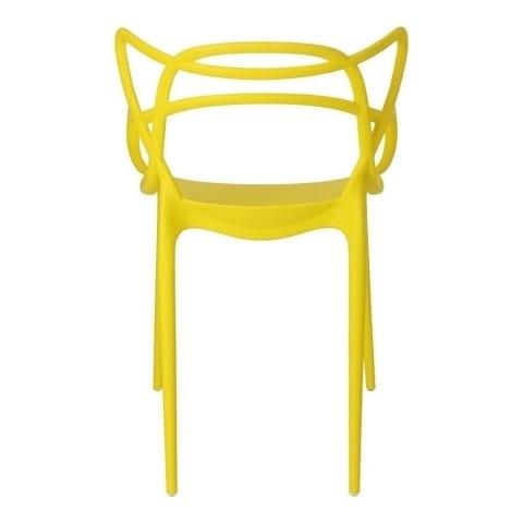 Krzesło Lexi żółte insp. Master chair Krzesło Lexi żółte insp. Master chair