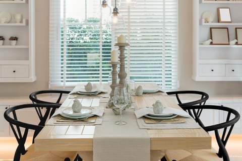 Krzesło Wicker Naturalne Czarny inspirow ane Wishbone Krzesło Wicker Naturalne Czarny inspirow ane Wishbone