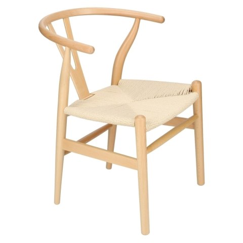 Krzesło Wicker Naturalne Naturalne inspi rowane Wishbone Krzesło Wicker Naturalne Naturalne inspi rowane Wishbone