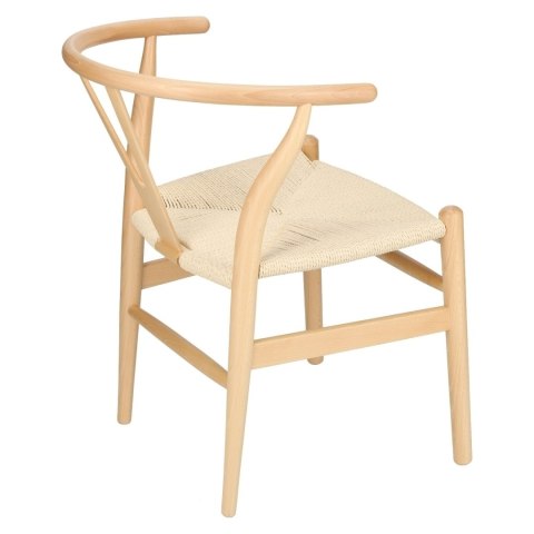 Krzesło Wicker Naturalne Naturalne inspi rowane Wishbone Krzesło Wicker Naturalne Naturalne inspi rowane Wishbone