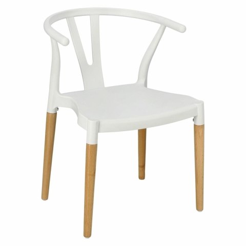 Krzesło Wicker PP Simplet białe Krzesło Wicker PP Simplet białe