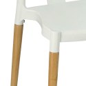 Krzesło Wicker PP Simplet białe Krzesło Wicker PP Simplet białe