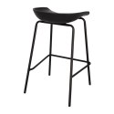 Stołek barowy Grego czarny 65 cm Stołek barowy Grego czarny 65 cm