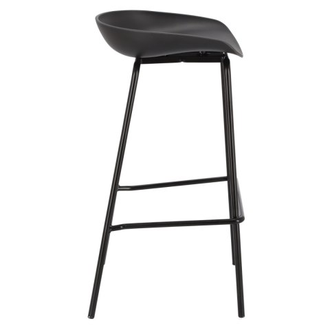 Stołek barowy Grego czarny 75 cm Stołek barowy Grego czarny 75 cm