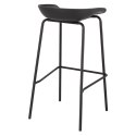 Stołek barowy Grego czarny 75 cm Stołek barowy Grego czarny 75 cm