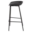Stołek barowy Grego czarny 75 cm Stołek barowy Grego czarny 75 cm