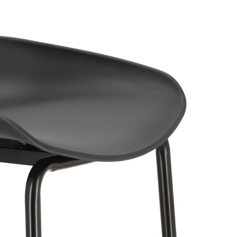 Stołek barowy Grego czarny 75 cm Stołek barowy Grego czarny 75 cm