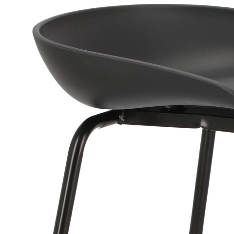 Stołek barowy Grego czarny 75 cm Stołek barowy Grego czarny 75 cm