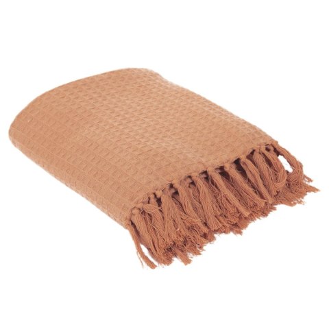 Koc/Pled Waffle ochra 150x200cm Koc/Pled Waffle ochra 150x200cm