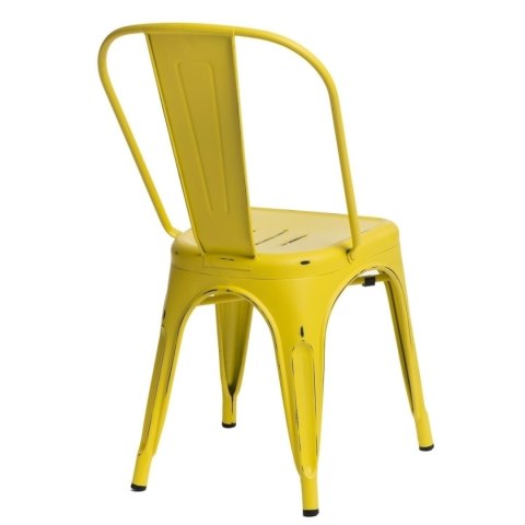 Krzesło Paris Antique żółte Krzesło Paris Antique żółte