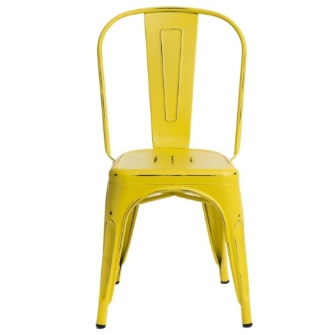 Krzesło Paris Antique żółte Krzesło Paris Antique żółte