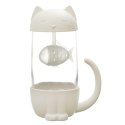 Kubek Kawaii z zaparzaczem Kotek z rybką 300ml Kubek Kawaii z zaparzaczem Kotek z rybką 300ml