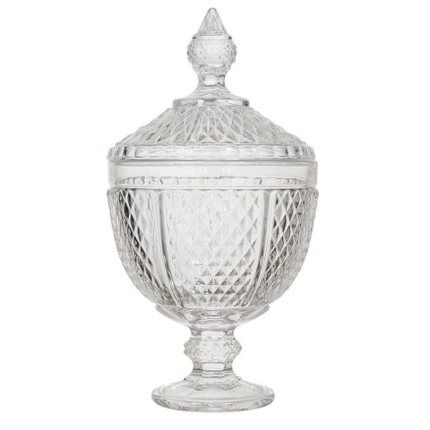 Szklana bomboniera Diamond 31cm Szklana bomboniera Diamond 31cm