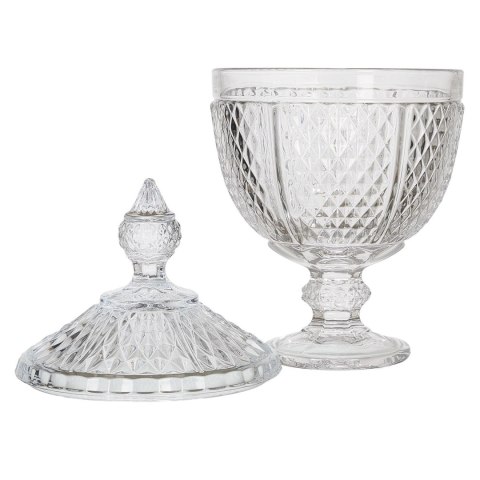 Szklana bomboniera Diamond 31cm Szklana bomboniera Diamond 31cm