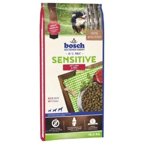 BOSCH Sensitive Lamb & Rice 15kg BOSCH Sensitive Lamb & Rice 15kg