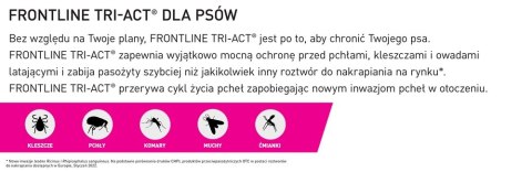 FRONTLINE Tri-Act Dla Psów 3x6ml FRONTLINE Tri-Act Dla Psów 3x6ml