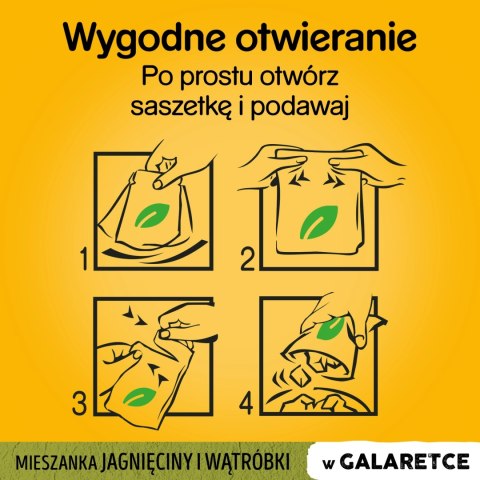 Pedigree Mokra Karma Dla Dorosłych Psów Z Jagnięciną W Galaretce 100g Pedigree Mokra Karma Dla Dorosłych Psów Z Jagnięciną W Galaretce 100g