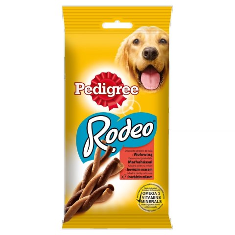 Pedigree Rodeo Przysmak Dla Psów Powyżej 4 Miesiąca Życia Z Wołowiną 122g Pedigree Rodeo Przysmak Dla Psów Powyżej 4 Miesiąca Życia Z Wołowiną 122g