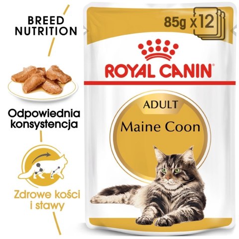 ROYAL CANIN Maine Coon Adult 12x85g ROYAL CANIN Maine Coon Adult 12x85g