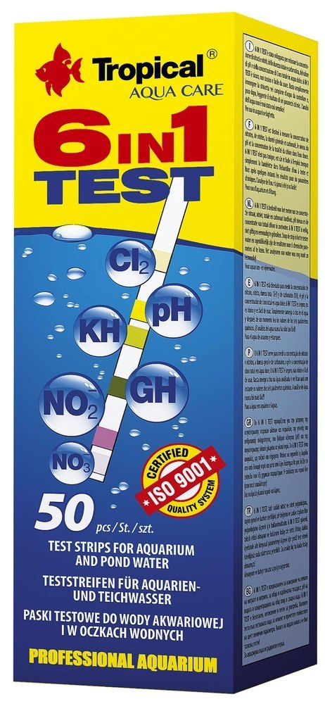 Tropical Test 6in1 Paskowy 50 Testów Tropical Test 6in1 Paskowy 50 Testów