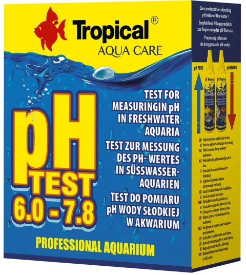 Tropical Test pH 6.0-7.8 Tropical Test pH 6.0-7.8