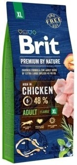 Brit Premium By Nature Adult XL Z Kurczakiem 15kg Brit Premium By Nature Adult XL Z Kurczakiem 15kg