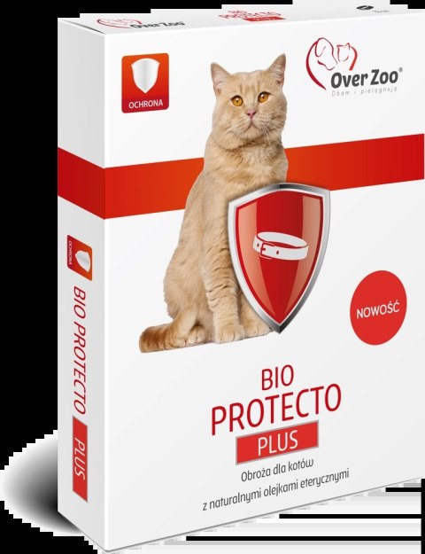 OVER ZOO Obroża Bio Protecto Plus Dla Kotów 35cm OVER ZOO Obroża Bio Protecto Plus Dla Kotów 35cm